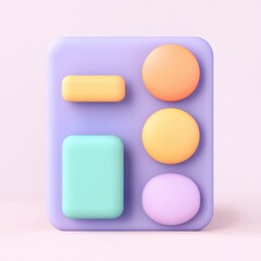 Poster - Interactive Therapy Dashboard Smooth Design Elements