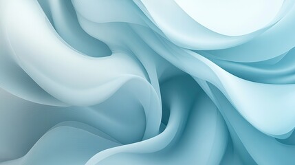 Fototapete - Soft, flowing swirl abstract blob design with muted tones and subtle gradients, perfect for minimalist and modern backgrounds.