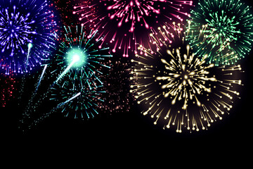 Fireworks Glow Overlays