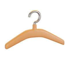 Poster - 3d rendering bathroom icon concept. 3d render hanger
