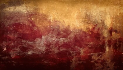 Wall Mural - warm fiery abstract texture background with deep red, burnt orange, and golden tones, evoking rustic
