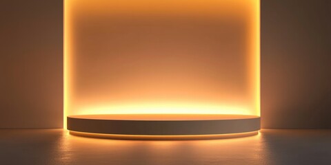Poster - A light source sitting on a table