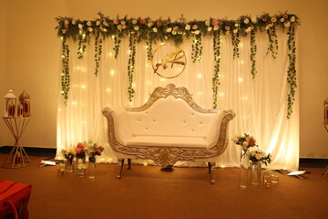  wedding stage decoration in south india