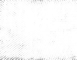Poster - Halftone background vector, abstract backdrop design with two tone pattern and copy space for edit your content	