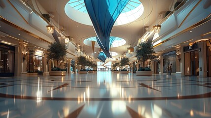 Aufkleber - Sail form signs, shopping mall.