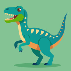 Canvas Print - tyrannosaurus dinosaur vector illustration