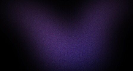 Wall Mural - Abstract black purple gradation grainy background  copy space for design or text