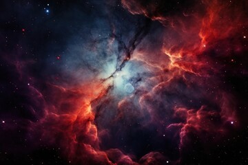 Canvas Print - Nebula space astronomy universe.