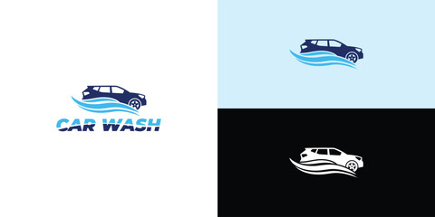 Sticker - Car Wash and Detailing Logo Template