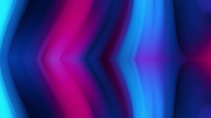 Wall Mural - abstract animated blurred colorful background, smooth curve shapes flowing, 4k loop