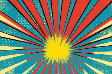 Canvas Print - sun ray backgrounds graphics pattern.