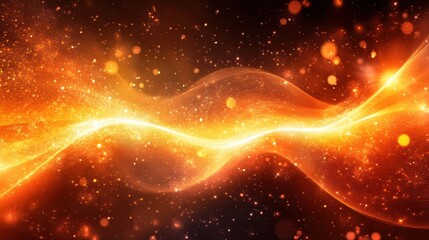 Poster - Dramatic Scene of Molecular Disintegration Effects