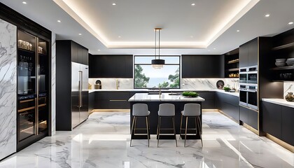 Wall Mural - modern kitchen interior