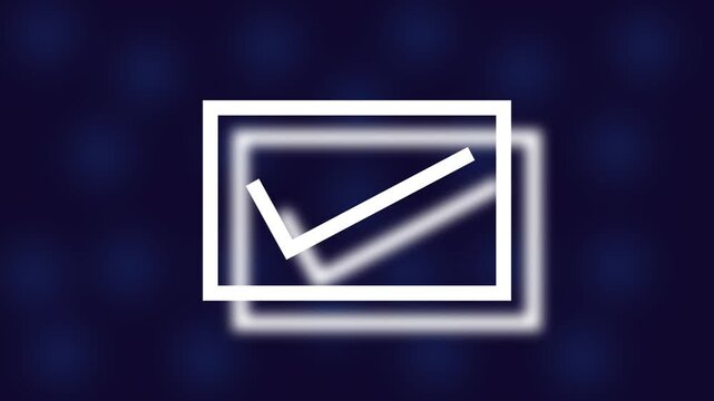 checkmark sign icon animation. tick mark, complete mark, right, conform mark
