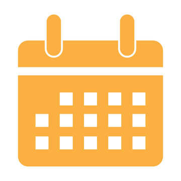 Calendar vector  icon . Vector illustration.  EPS 10/AI