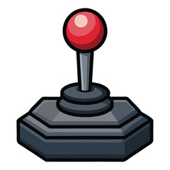 Joy stick game icon design.