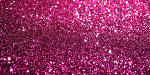 Poster - Shimmering Hot Pink Glitter Background