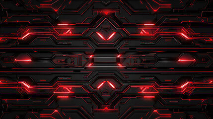 Poster - futuristic technology background cyber tech wallpaper