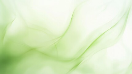 Poster - Fresh abstract background with a soft green gradient and a blurred effect