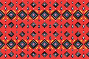 Colorful Geometric Pattern Background. Vector Illustration. Abstract Wallpaper. Backdrop