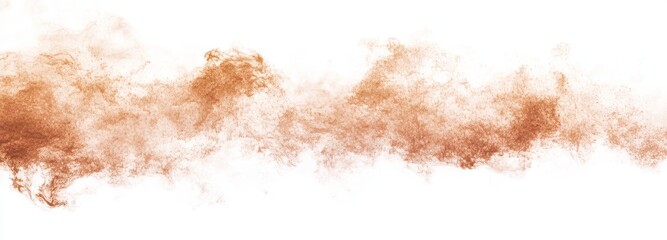 Poster - White modern cloudiness. White fog floating effect. Fog or smoke isolated transparently.