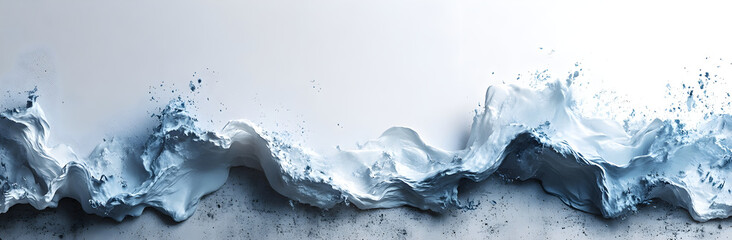 Poster - abstract wave splash
