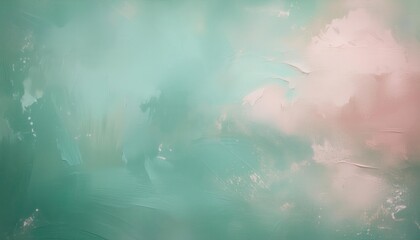 Poster - Abstract Pastel Gradient Texture Background with Soft Pink and Green Tones. Ideal for Web Design, Branding, Invitations, Social Media Graphics, and Modern Minimalist Decor Concepts