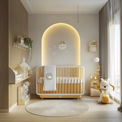 Smart and Serene Nursery with AI Powered Comforts and Conveniences