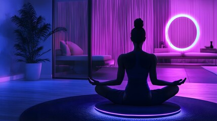 Poster - AI Powered Smart Home Wellness Center with Customized Meditation and Relaxation Zones