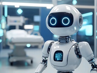 Poster - Sleek and Efficient Robotic Assistant Delivering Medications and Monitoring Patients in a Hospital Setting