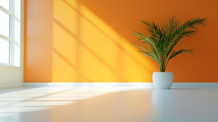 Green indoor plants, fresh green decoration