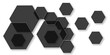 © Mr John - Abstract white background with hexagon and hexagonal background. Luxury white pattern with hexagons. abstract 3d hexagonal background with shadow. 3D futuristic abstract honeycomb mosaic background.