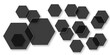 © Mr John - Abstract white background with hexagon and hexagonal background. Luxury white pattern with hexagons. abstract 3d hexagonal background with shadow. 3D futuristic abstract honeycomb mosaic background.