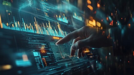 Poster - Interactive Data Visualization and Analysis Concept