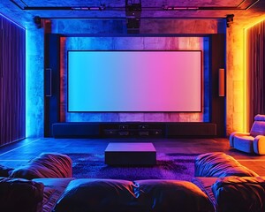 Poster - Interconnected Smart Home Theater System with Ambient Lighting for Immersive Cinematic Experience