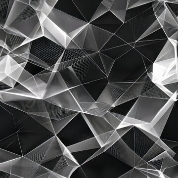 geometric background.
