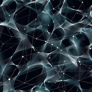 geometric background.