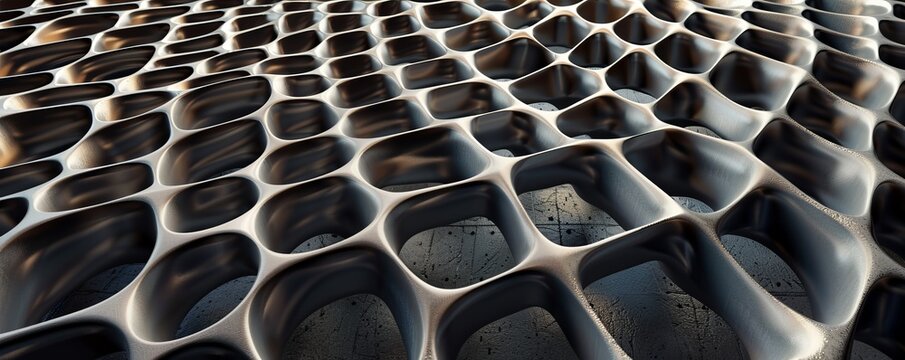 geometric background.
