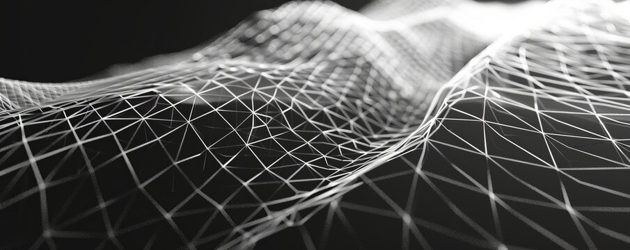 geometric background.