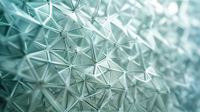 geometric background.