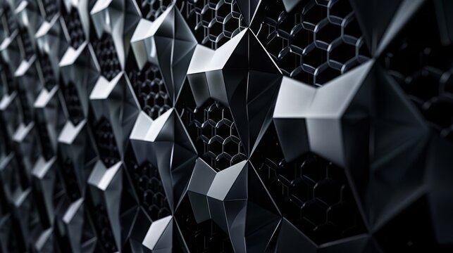 geometric background.