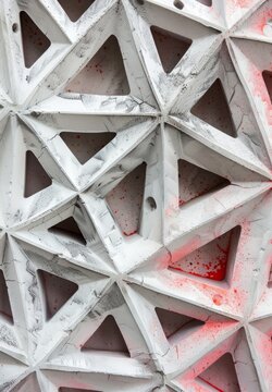 geometric background.