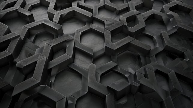 geometric background.