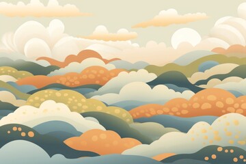 Cloud pattern outdoors graphics.