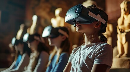 Poster - Virtual Classroom of Ancient Civilizations through Immersive VR History Lesson