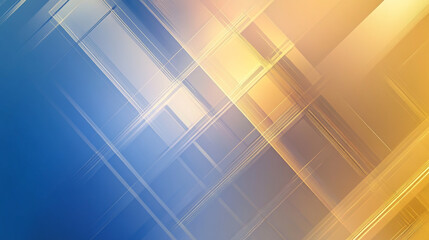 Wall Mural - Abstract yellow and blue square line Mordan background. blue line background. gradient background square line .