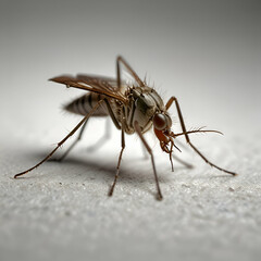 mosquito isolated on white background