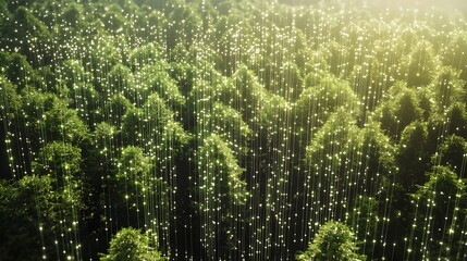 Poster - Sustainable Virtual Forest Tracking Renewable Resource Management