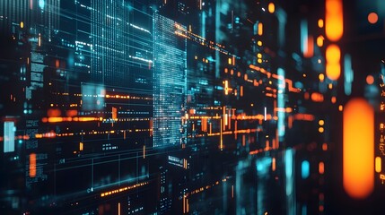 Poster - Futuristic AI Powered Corporate Finance Management System Optimizing Cash Flow and Investment Decisions