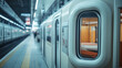 © Killian - Modern Subway Train at Station Platform